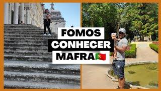 Um dia conosco em Mafra / Portugal  | Conhecemos 3 pontos turísticos | Valentina aproveitou muito