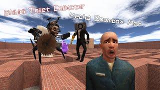 New Skibidi Toilet Collector VS Mecha Boombox Man In The Maze-(Garry's Mod Animation)