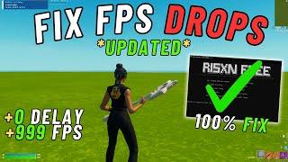 How to *FIX* FPS Drops and Stutters In Fortnite Chapter 6 