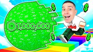 I WON $1,000,000,000 in ROBLOX! A LOT OF ROBUX!