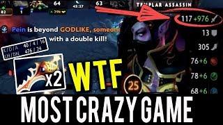 WTF x2 RAPIERS 1200 DAMAGE 40 KILLS INSANE GAME by YapzOr Most Crazy Game Dota 2