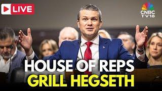 LIVE: Pete Hegseth Clashes With Senators at House Hearing On Trump’s Defense Budget | ICE Raid |N18G