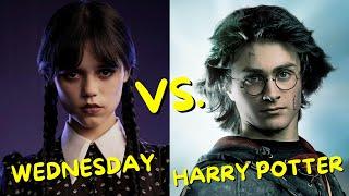 This is why followers say Wednesday is a copy of Harry Potter.