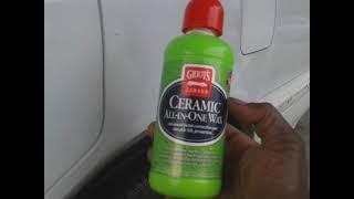 griots garage ceramic all in one wax restore white paint like new