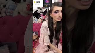 Eugenia Cooney Got A $50 Gift Last Night June 20, 2025 #eugeniacooney #tiktokgift #insane #begging