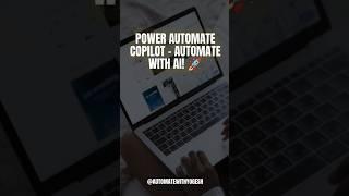 Power Automate Copilot|Microsoft power automate #shorts #powerautomate #rpa