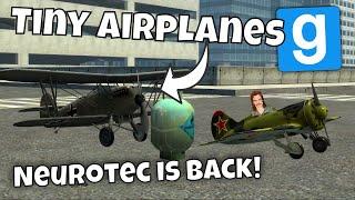 Neurotec's Neuromicro Planes Are Back! - Miniature Garry's Mod WW2 Plane Addon Showcase!