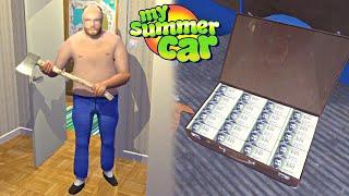 Encontrei a MALETA e o BEBÃO veio me COBRAR! - My Summer Car #131