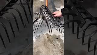 Carbon steel scarifier rake- Good tools and machinery can increase work efficiency