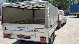 Прицеп Урса, URSA оцинкованный, усиленный, платформа, коммерческий прицеп, от завода!