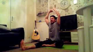 Yoga posture #3 Head over knee- James briggs price