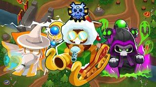 [Bloons TD 6] Ravine CHIMPS Black Border with Churchill (v46.1)