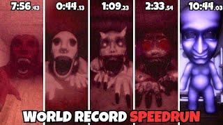 PETAPETA LV6 & School Of Nightmares All Modes + AOONI Nightmare World Record Speedrun