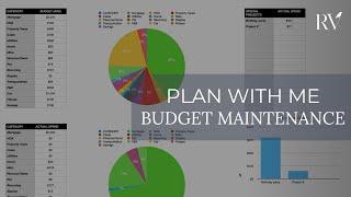 How I maintain my budget + a simple budget template