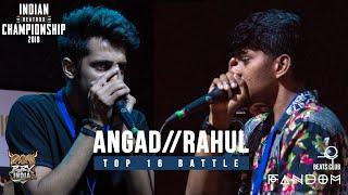 ANGAD vs. RAHUL | Indian Beatbox Championships 2018 - TOP 16 SOLO BATTLE