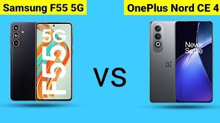 OnePlus Nord CE 4 5G Vs Samsung Galaxy F55 5G Phone Comparison || Wich One Is Best?