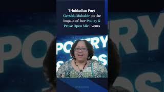 Gershia Mahabir On Her Writing Group, Poetry & Prose