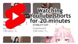 Watching youtube short for 20 minutes