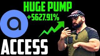 AccessACS #crypto Bullish 5,000% growth In Kucoin past Day!! Making people rich right now!