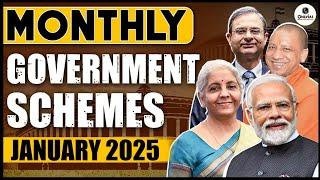 Important Government Scheme in NEWS  | January 2025 | UPSC Prelims 2025 | OnlyIAS