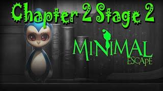 Minimal Escape 2-2 || Chapter 2 Abandoned Basement Stage 2 With All Three Star ||