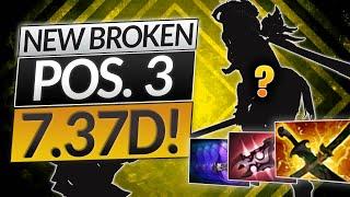 NEW BROKEN Position 3 in 7.37d - Big Monster Rising in the Meta - Dota 2 Dawnbreaker Guide