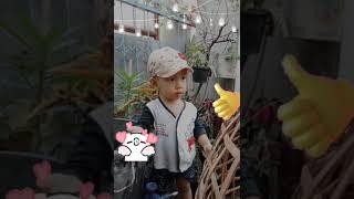 Halo Teman Santuy Belajar Berkebun Yuk Siram-Siram Tanaman Bareng Baby Lathifah, Semangat