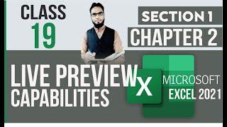 CLASS 19 : PASTE LIVE PREVIEW IN MICROSOFT EXCEL BY ABDULLAH GRAPHICS