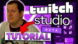 cómo USAR TWITCH STUDIO | TUTORIAL COMPLETO TWITCH STUDIO 2022