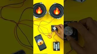 DIY Bluetooth Speaker Using ZK-1002M 100W+100W Bluetooth 5.0 Amplifier Board Stereo #shorts