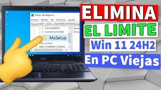 Nuevo Metodo Para Instalar Windows 11 24H2 en Cualquier PC Vieja, Sin TPM, Sin USB, Sin Borrar Datos