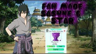 SASUKE 6 STAR ALL STAR TOWER DEFENSE | FAN MADE