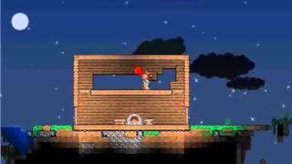 Let's Play Terraria Ep.3 - Building My House