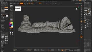 ZBrush to STL - how to export high rez terrain sculpts from Zbrush for 3D printing Miniatures.