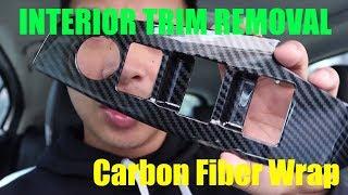 Mazda 3 Trim Removal and Carbon Fiber Vinyl Install
