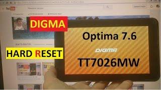 Hard reset Digma TT7026MW Сброс графического ключа digma optima 7.6 tt7026mw