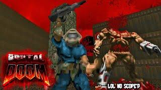 BRUTAL DOOM V21 Gold & DOOM:ONE - Knee-Deep in the Dead