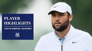 Scottie Scheffler Shoots 5-Under 66 | Round 2 Highlights | 2024 PGA Championship