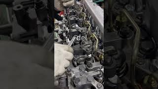 Assembling power with precision—every engine built for performance and reliability #engineassembly