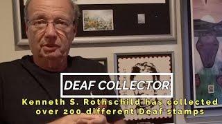 Kenneth Rothschild Collects Deaf Stamps From Around The World