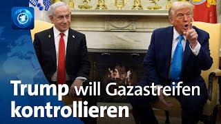 Treffen mit Netanjahu: Trump will Gazastreifen unter US-Kontrolle bringen