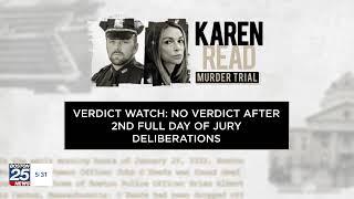 LIVE VERDICT WATCH: Second full day of jury deliberations in Karen Read's murder retrial.