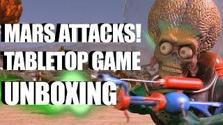 Mars Attacks! The Miniatures Game Unboxing (Raw & Uncut!)