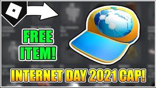 How to get the SAFER INTERNET DAY 2021 CAP! [ROBLOX]