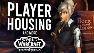 BIGGEST Content Update Ever! Player Housing, Patch 11.1 Undermine, And More! | The War Within