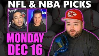 Monday Picks with Kyle Kirms | NFL NBA December 16th