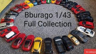 Bburago 1/43 FULL CAR COLLECTION!! 1/43 Scale Bburago Model Cars Reveal!