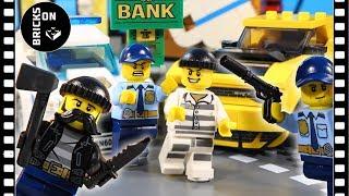 LEGO City Police Car Chase LEGO Police Academy School Catch The Crooks Heist