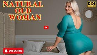 Natural Old Women - Designing the Perfect Evening Look for Women Over 70!