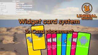 Card widget system part 3 - Unreal engine 5